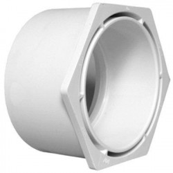 Charlotte Pipe & Foundry Company PVC 00107 1600HA Schedule 40 DWV Reducing Pipe Bushing, PVC, 4 x 2 in