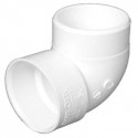 Charlotte Pipe & Foundry Company PVC 00333 0600HA Schedule 40 DWV PVC 90 Degree Vent Elbow, 1-1/2 in