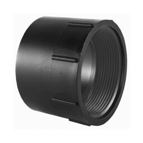 Charlotte Pipe & Foundry Company ABS 00101 0800HA ABS/DWV Female Adapter, 2 in, Hub x FIP