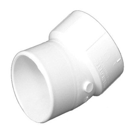 Charlotte Pipe & Foundry Company PVC 00326 0 Schedule 40 PVC DWV Street Elbow, 22-1/2 Degree