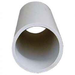 Charlotte Pipe & Foundry Company PVC040050600 Schedule 40 DWV PVC Pressure Pipe, Plain End, 1/2 in x 10 ft