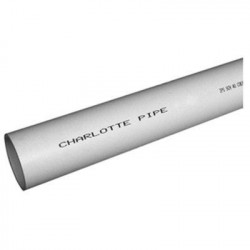 Charlotte Pipe & Foundry Company PVC04 Schedule 40 DWV PVC Pipe, Foam Core, Plain End