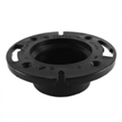 Charlotte Pipe & Foundry Company ABS 00800 0800HA ABS/DWV Closet Flange, Hub End, 4 in