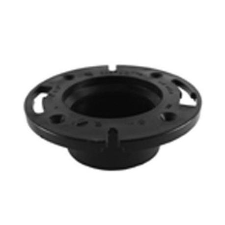 Charlotte Pipe & Foundry Company ABS 00800 0800HA ABS/DWV Closet Flange, Hub End, 4 in