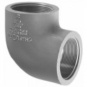 Charlotte Pipe & Foundry Company PVC 08302 1 Schedule 80 PVC FPT x FPT 90 Degree Elbow
