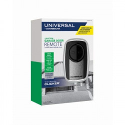 Chamberlain KLIK5U-SS Universal Garage Door Remote, Silver