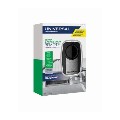 Chamberlain 231025 Universal Garage Door Remote, Silver