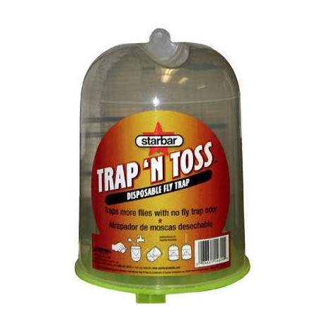 Starbar 871004 Trap-N-Toss Disposable Fly Trap