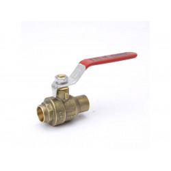 BK Products 107-553NL Stop & Waste Ball Valve, Lead Free, Forged Brass, 1/2-In.