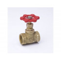 BK Products 230-2-12-12 Brass 1/2-in FIP x 1/2-in FIP Stop Valve - Lead-Free