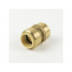B&K LLC 6630-20 Push On Pipe Adapter, Copper x Female