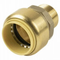 BK Products 6630-154 Push On Pipe Adapter, 3/4 x 1 In. Copper x Male
