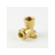 B&K LLC 6631-103 Push-On Drop Pipe Elbow, 90 Degrees, 1/2 In. Copper x Female