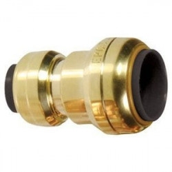 B&K LLC 6630-023 Push-On Reducer Pipe Coupling, Low Lead, 3/8 x 1/2 In. Copper x Copper