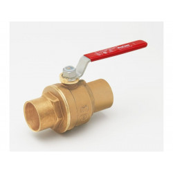 BK Products 107-456NL Solder Ball Valve, Lead-Free, 1-1/4-In.