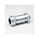 B&K LLC 160-00 Galvanized Pipe Compression Coupling