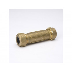 B&K LLC 160-30 Brass Compression Repair Pipe Coupling