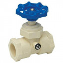 BK Products 105-324 CPVC Stop & Waste Valve With Drain Cap, 3/4-In.