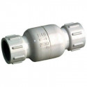 BK Products 101-10 PVC Check Valve, Threaded, White, Schedule 40
