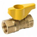 BK Products 110-223C Gas Ball Valve, Brass, 1/2-In.