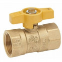 BK Products 110-224C Gas Ball Valve, Quarter Turn, Brass, 3/4-In.