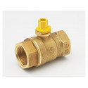 BK Products 113-52 Gas Ball Valve, 1/4 Turn, Forged Brass