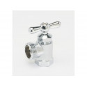 BK Products 102-203 Washing Machine Valve, Front Operated, Chrome Plated Brass, Female, 1/2 x 3/4-In.