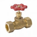 BK Products 230-1-34-34 Stop Valve, Lead-Free Brass, 3/4-In. Compression
