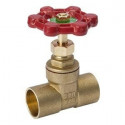 BK Products 170-4-1-1 Solder Gate Valve, Lead-Free Brass, 1-In.