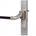 Locinox PUSHBAR-H-1400 Aluminum Push Bar for Insert Locks, Length - 55-1/8"