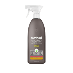 Method Products 01762 Heavy Duty Degreaser, Oven Cleaner and Stove Top Cleaner, Lemongrass, 28-oz