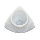 Alpine Industries ALP412345-1 Economy Toilet Bowl Brush with Caddy