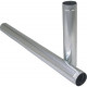 Imperial GV1098 Furnace Pipe, 26 Gauge Galvanized, 10 x 24 in