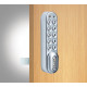 Codelocks KL1006 Electronic Kitlock Kit with Interchangeable Spindles to fit 1/4" - 1" Thick Door