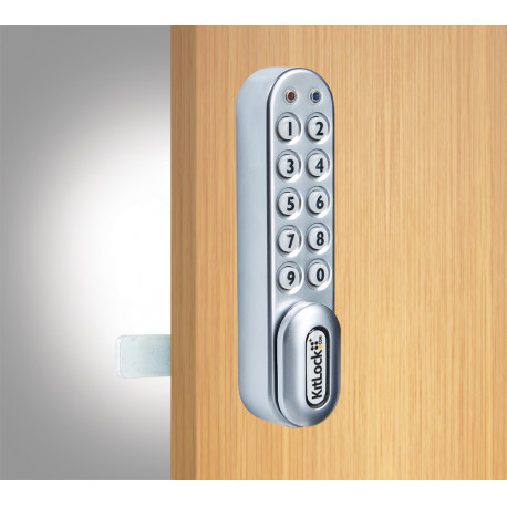 Codelocks KL1006 Electronic Kitlock Kit with Interchangeable Spindles to fit 1/4" - 1" Thick Door