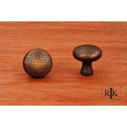 RKI CK 9315 Solid Round Knob with Divet Indents