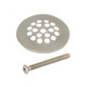 Danco 89269 Shower Drain Strainer in Brushed Nickel 2-7/8 in