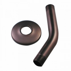 Danco 89411 Shower Arm w/ Flange in Oil Rubbed Bronze, 6 in