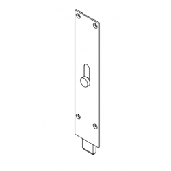 Pemko 454 Henderson Flush Bolt Aluminum For Sliding & Folding Door