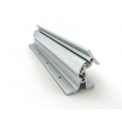 Pemko DSHP01 Double Swing Continuous Geared Hinge, Finish-Clear Anodized Aluminum