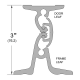 Pemko DSH_ Double Swing Continuous Geared Hinges