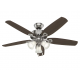 Hunter Fan Company 5323 Builder Plus Ceiling Fan with 3 Lights 52 in.