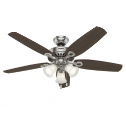 Hunter Fan Company 5323 Builder Plus Ceiling Fan with 3 Lights 52 in.