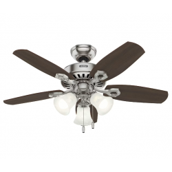 Hunter Fan Company 52106 Builder Ceiling Fan with 3 Lights 42 in