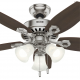Hunter Fan Company 52106 Builder Ceiling Fan with 3 Lights 42 in