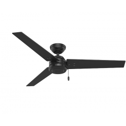 Hunter Fan Company 59264 Cassius Matte Black Outdoor Ceiling Fan 52 in.