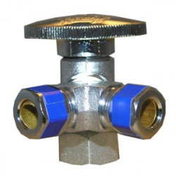 Larsen Supply Co 06-9321 Turn 3 Way 1/2" x 3/8" x 3/8"