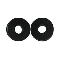 Larsen Supply Co 02-1108P 3/8" Neoprene Flat Faucet Washer 2 Pack