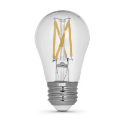 Feit Electric BPA1560950CAFIL/2/RP Led Bulb, Dimmable Enhance Glass Filament, 8.3W, 2Pk