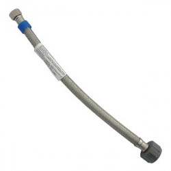 Larsen Supply Co 10-1081 Stainless Steel Braid Flex 7/8" x 3/8" x 12"